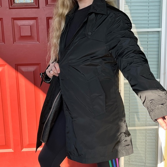 Mens Black TED LAPIDUS Lined Windbreaker size 48 - Picture 3 of 10